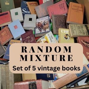 Vintage Book Set of 5